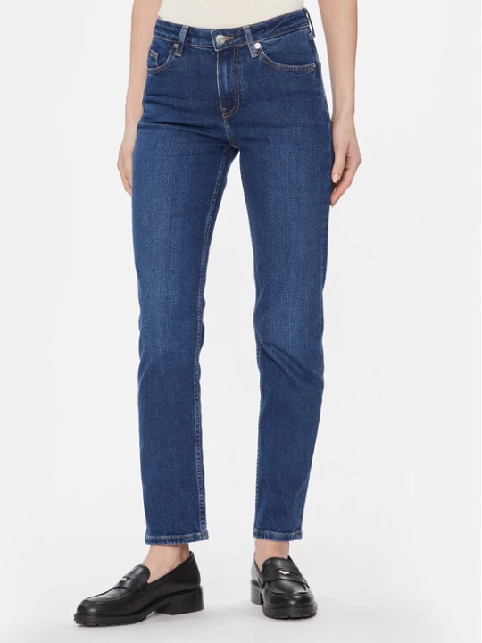 Zdjęcie produktu Tommy Hilfiger Jeansy Classic WW0WW40648 Granatowy Straight Fit