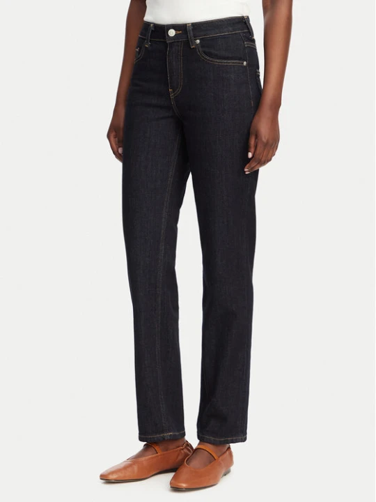 Zdjęcie produktu Tommy Hilfiger Jeansy Classic WW0WW42486 Granatowy Straight Fit