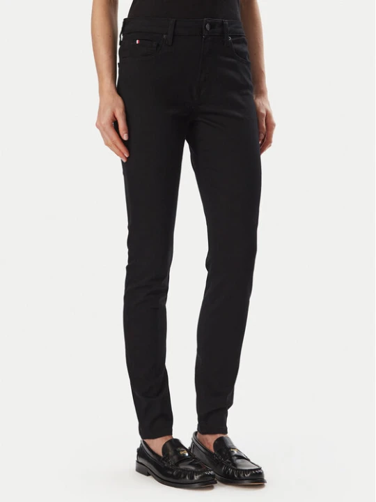 Zdjęcie produktu Tommy Hilfiger Jeansy Como WW0WW51409 Czarny Skinny Fit
