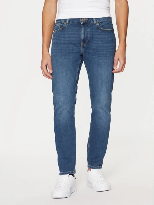 Zdjęcie produktu Tommy Hilfiger Jeansy Core Bleecker MW0MW39041 Niebieski Straight Fit
