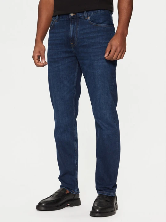 Zdjęcie produktu Tommy Hilfiger Jeansy Denton MW0MW39034 Granatowy Straight Fit
