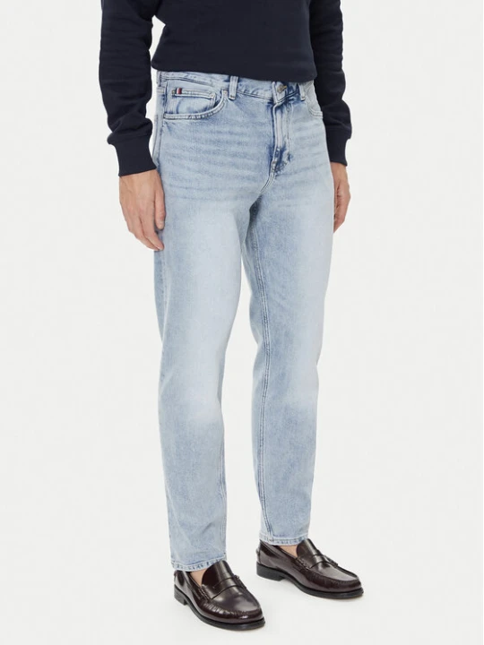 Zdjęcie produktu Tommy Hilfiger Jeansy Denton MW0MW39651 Niebieski Straight Fit