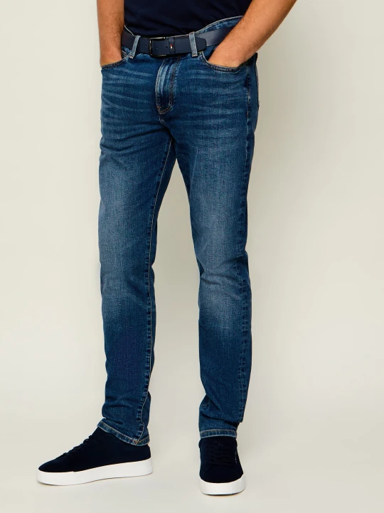 Zdjęcie produktu Tommy Hilfiger Jeansy Denton | Slim Fit granatowy