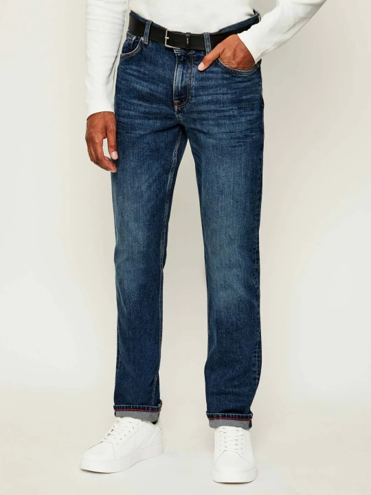 Zdjęcie produktu Tommy Hilfiger Jeansy Denton | Straight fit granatowy