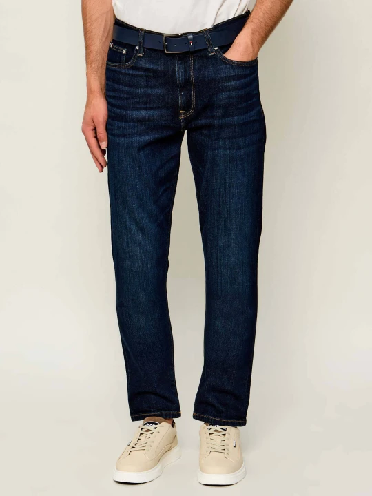 Zdjęcie produktu Tommy Hilfiger Jeansy Denton | Straight fit granatowy