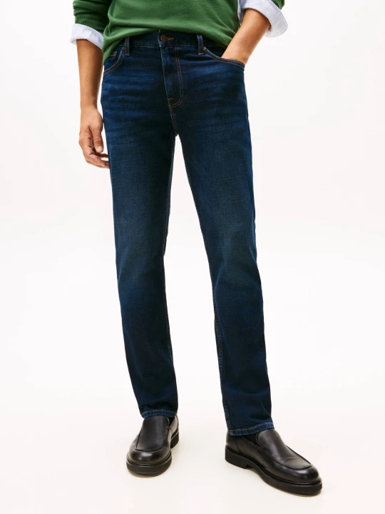 Zdjęcie produktu Tommy Hilfiger Jeansy Denton | Straight fit | stretch granatowy
