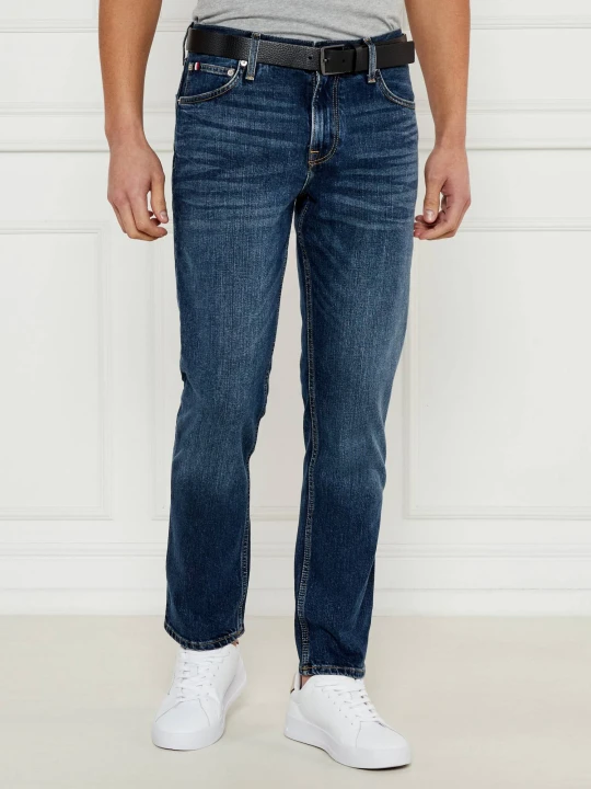 Zdjęcie produktu Tommy Hilfiger Jeansy DENTON | Straight fit | stretch granatowy