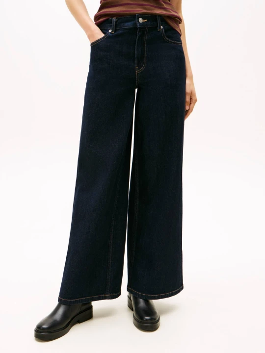 Zdjęcie produktu Tommy Hilfiger Jeansy DNM RINSE 70''s | Relaxed fit | high waist granatowy
