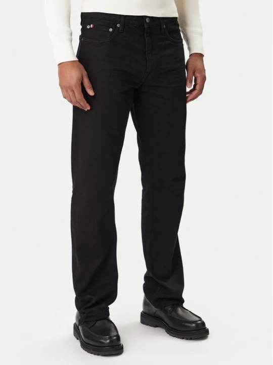 Zdjęcie produktu Tommy Hilfiger Jeansy Dover MW0MW42810 Czarny Straight Fit