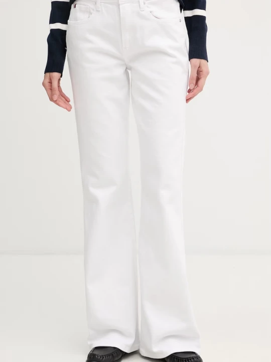 Zdjęcie produktu Tommy Hilfiger jeansy flare damskie biały