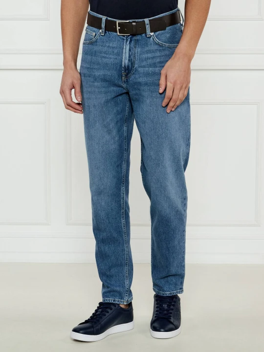 Zdjęcie produktu Tommy Hilfiger Jeansy HARLEM | Tapered fit | stretch granatowy