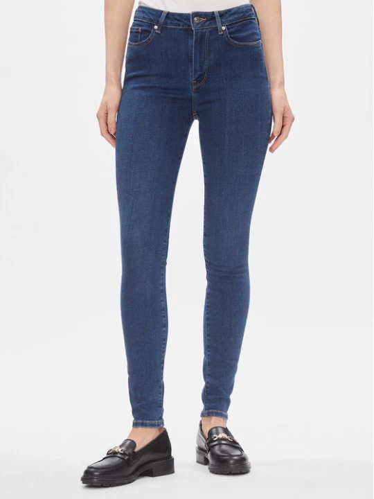 Zdjęcie produktu Tommy Hilfiger Jeansy Harlem WW0WW40647 Granatowy Skinny Fit