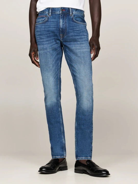 Zdjęcie produktu Tommy Hilfiger Jeansy HOUSTON | Tapered fit niebieski