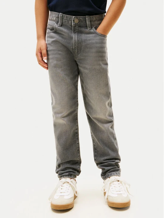 Zdjęcie produktu Tommy Hilfiger Jeansy KB0KB10038 D Szary Straight Fit
