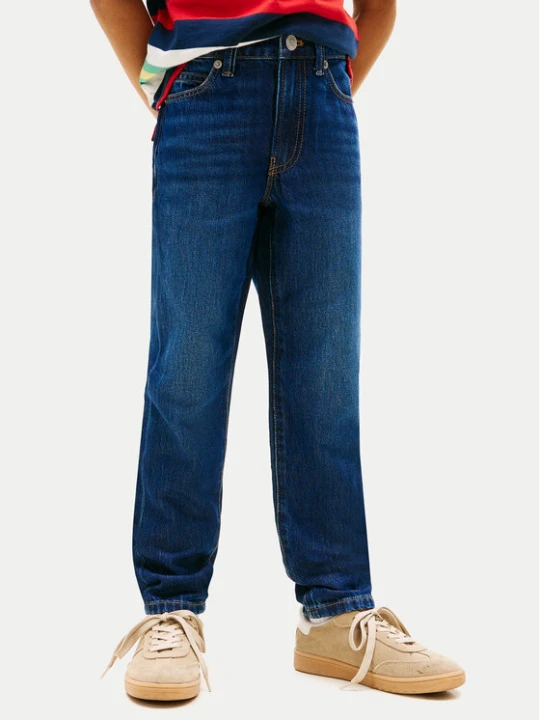 Zdjęcie produktu Tommy Hilfiger Jeansy KB0KB10399 Granatowy Regular Fit