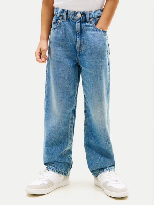 Zdjęcie produktu Tommy Hilfiger Jeansy KB0KB10401 Niebieski Relaxed Fit
