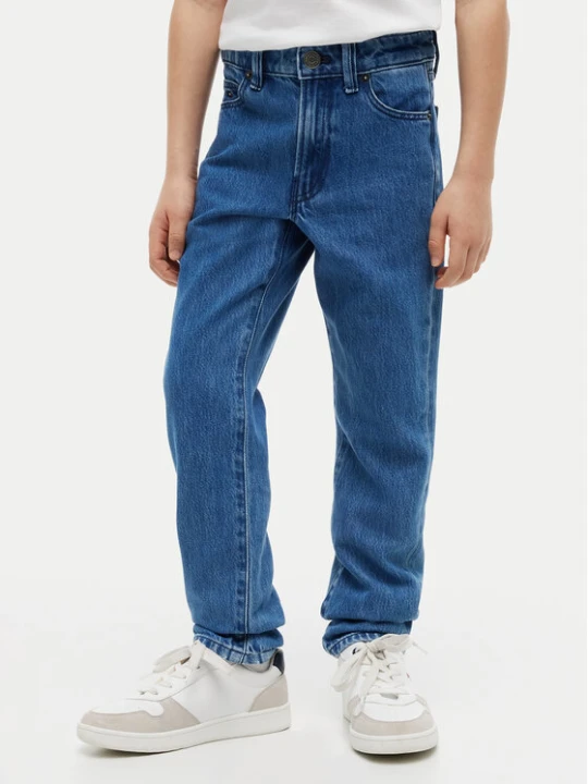Zdjęcie produktu Tommy Hilfiger Jeansy KB0KB10467 Niebieski Straight Fit