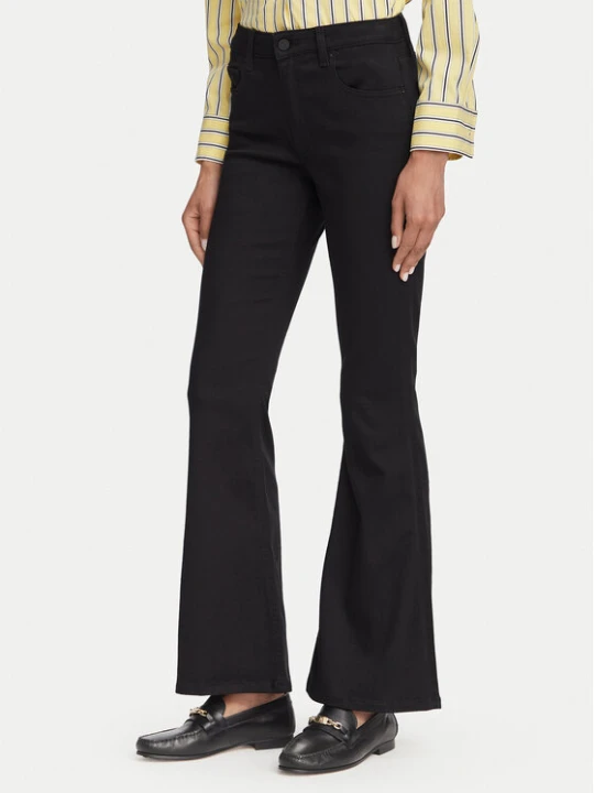 Zdjęcie produktu Tommy Hilfiger Jeansy Luna WW0WW52186 Czarny Flare Fit