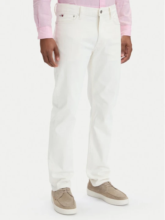 Zdjęcie produktu Tommy Hilfiger Jeansy MW0MW42895 Biały Slim Fit