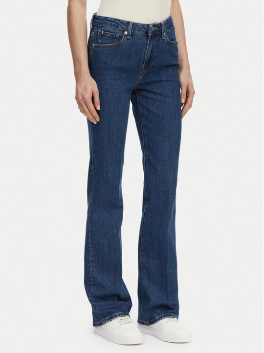 Zdjęcie produktu Tommy Hilfiger Jeansy Rian Rw WW0WW49956 Granatowy Bootcut Fit