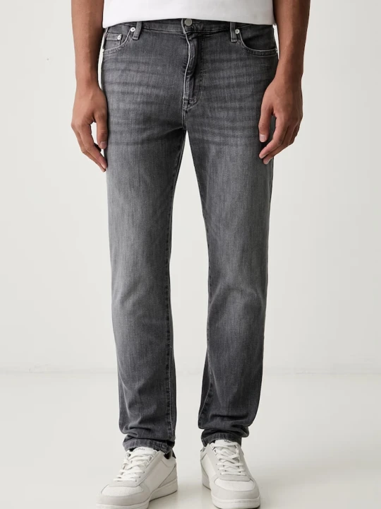 Zdjęcie produktu Tommy Hilfiger jeansy slim fit męskie szary
