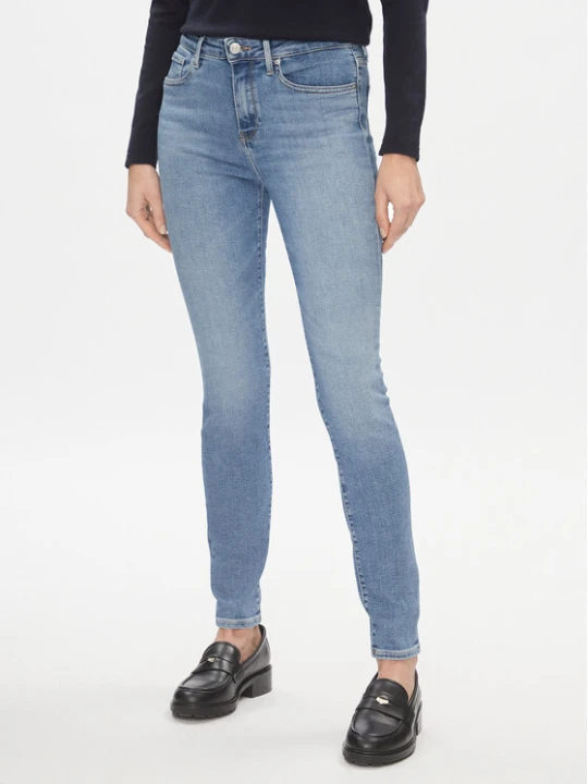 Zdjęcie produktu Tommy Hilfiger Jeansy Th Flex Como Skinny Rw Mel WW0WW40633 Niebieski Skinny Fit