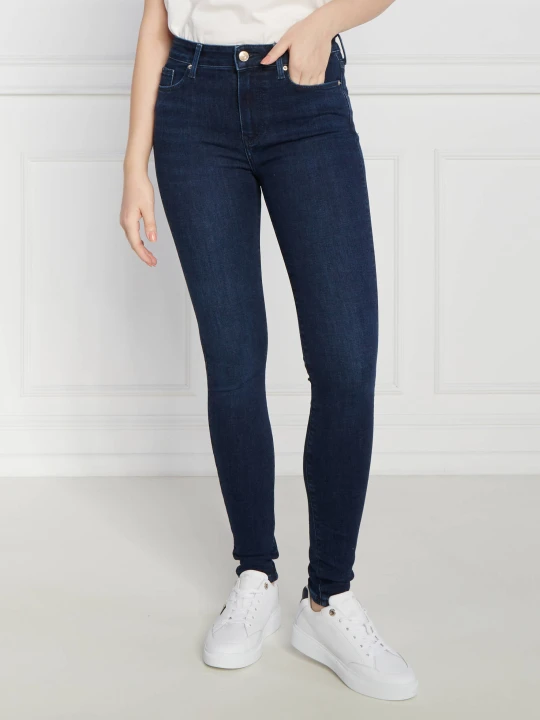 Zdjęcie produktu Tommy Hilfiger Jeansy TH FLEX HARLEM U HW NINA | Skinny fit granatowy
