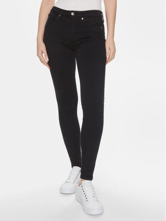 Zdjęcie produktu Tommy Hilfiger Jeansy WW0WW41295 Granatowy Skinny Fit