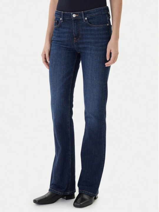 Zdjęcie produktu Tommy Hilfiger Jeansy WW0WW42490 Granatowy Bootcut Fit