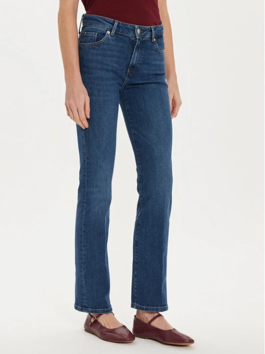 Zdjęcie produktu Tommy Hilfiger Jeansy WW0WW43494 Niebieski Bootcut Fit
