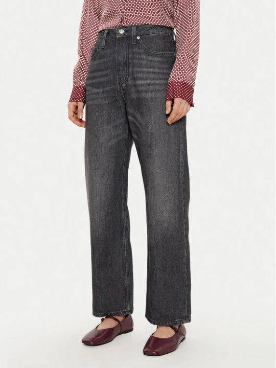 Zdjęcie produktu Tommy Hilfiger Jeansy WW0WW44329 Szary Straight Fit