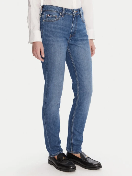 Zdjęcie produktu Tommy Hilfiger Jeansy WW0WW46721 Niebieski Slim Fit