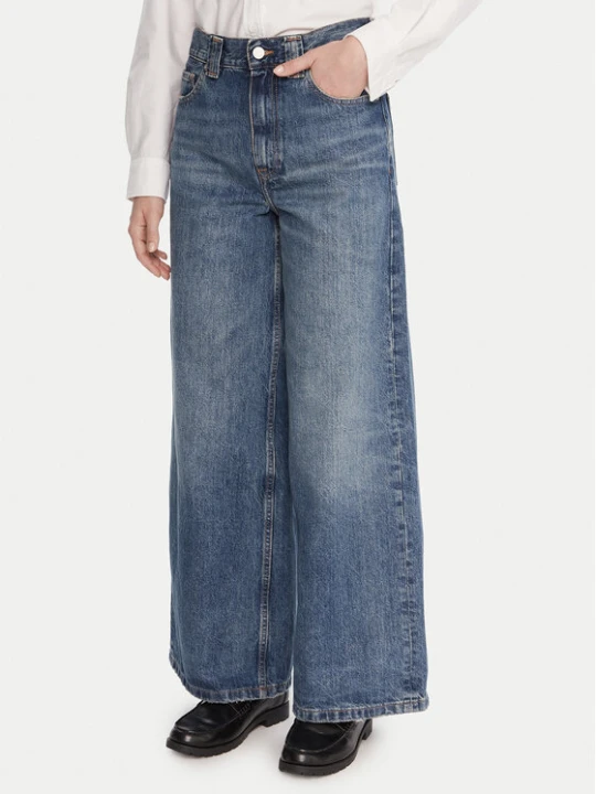 Zdjęcie produktu Tommy Hilfiger Jeansy WW0WW46731 Niebieski Wide Leg