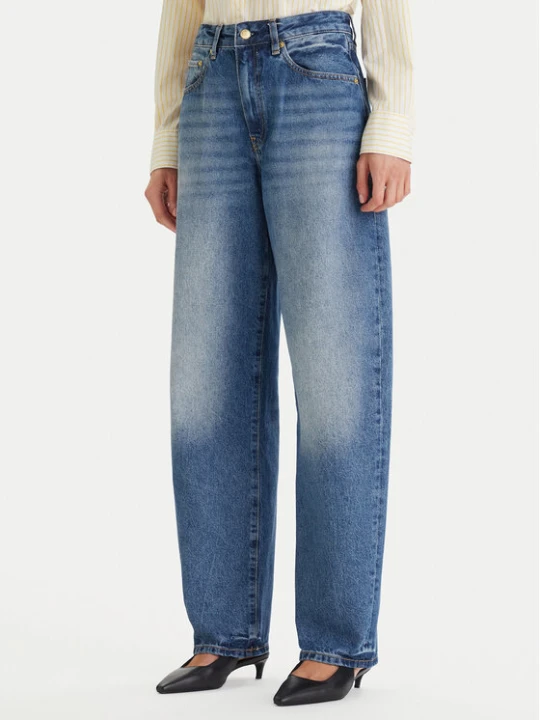 Zdjęcie produktu Tommy Hilfiger Jeansy WW0WW48535 Niebieski Barrel Fit