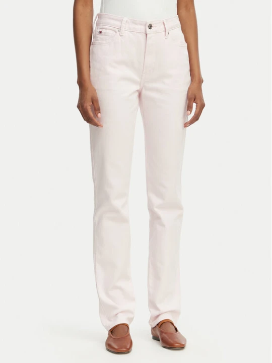 Zdjęcie produktu Tommy Hilfiger Jeansy WW0WW48579 Różowy jasny Slim Fit