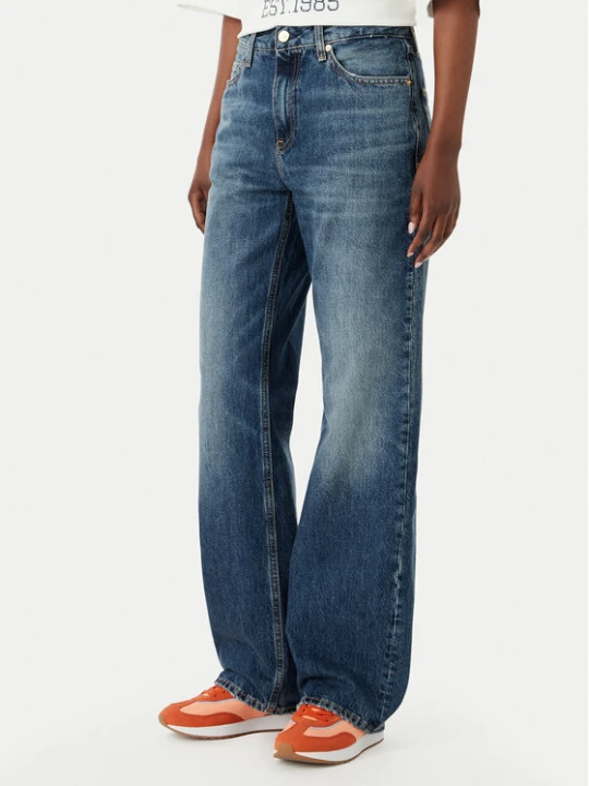 Zdjęcie produktu Tommy Hilfiger Jeansy WW0WW50963 Niebieski Straight Fit