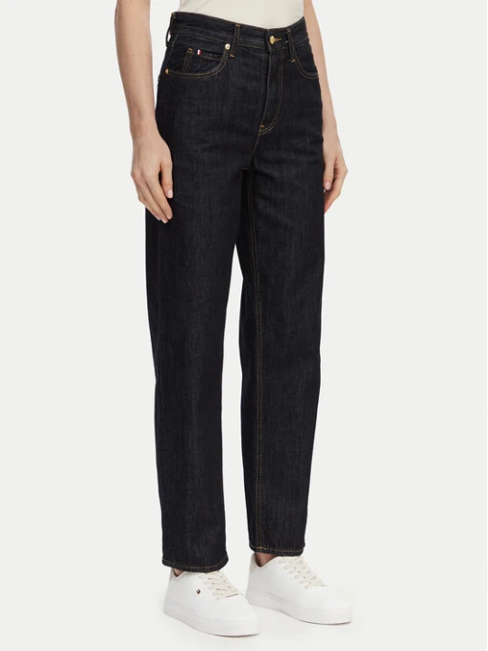 Zdjęcie produktu Tommy Hilfiger Jeansy WW0WW50966 Granatowy Taper Fit