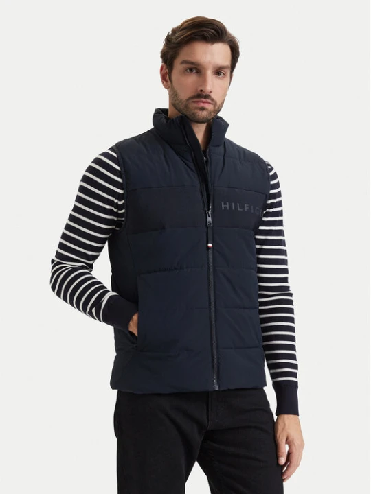 Zdjęcie produktu Tommy Hilfiger Kamizelka Branded MW0MW45275 Granatowy Regular Fit