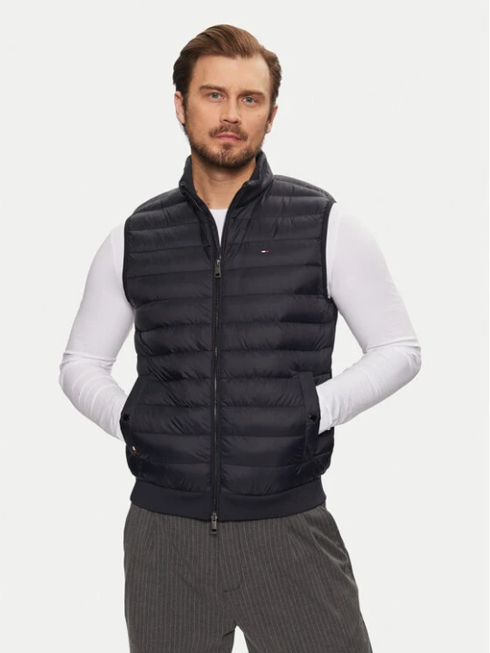 Zdjęcie produktu Tommy Hilfiger Kamizelka MW0MW38982 Granatowy Regular Fit