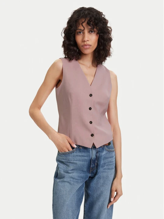 Zdjęcie produktu Tommy Hilfiger Kamizelka WW0WW48882 Różowy Regular Fit