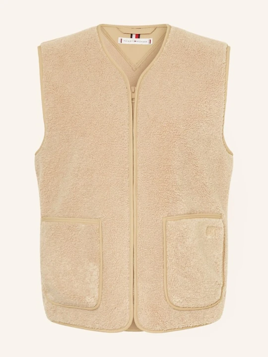 Zdjęcie produktu Tommy Hilfiger Kamizelka Z Futerkiem Pluszowym beige