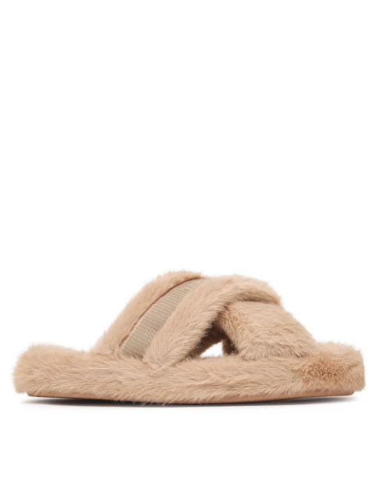 Zdjęcie produktu Tommy Hilfiger Kapcie Th Feminine House Shoes FW0FW09615 Beżowy