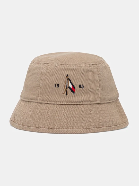 Zdjęcie produktu Tommy Hilfiger kapelusz bawełniany zielony