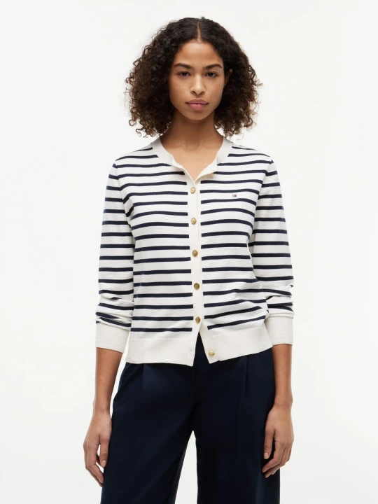 Zdjęcie produktu Tommy Hilfiger Kardigan Kobiety biały|wielokolorowy