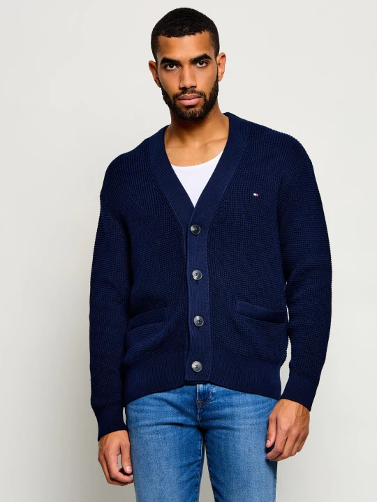 Zdjęcie produktu Tommy Hilfiger Kardigan | Loose fit granatowy