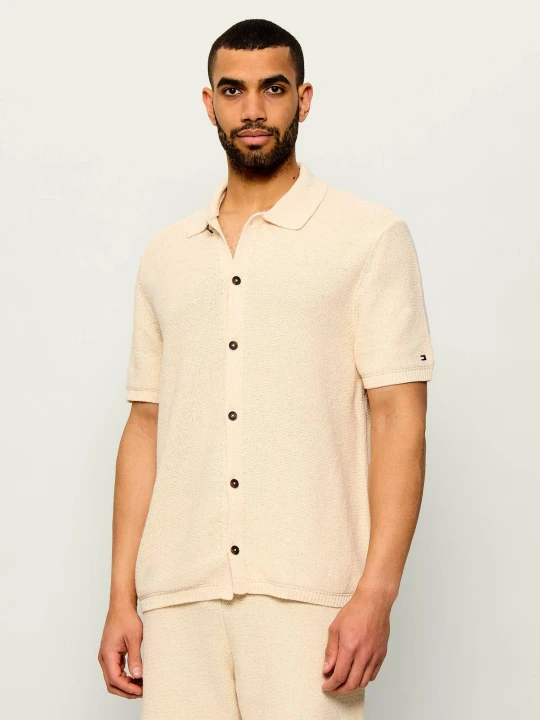 Zdjęcie produktu Tommy Hilfiger Kardigan | Regular Fit beżowy