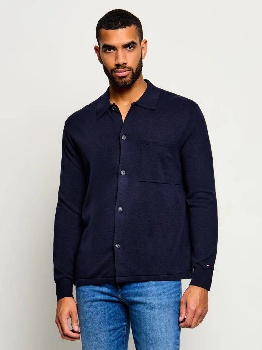 Zdjęcie produktu Tommy Hilfiger Kardigan | Regular Fit granatowy