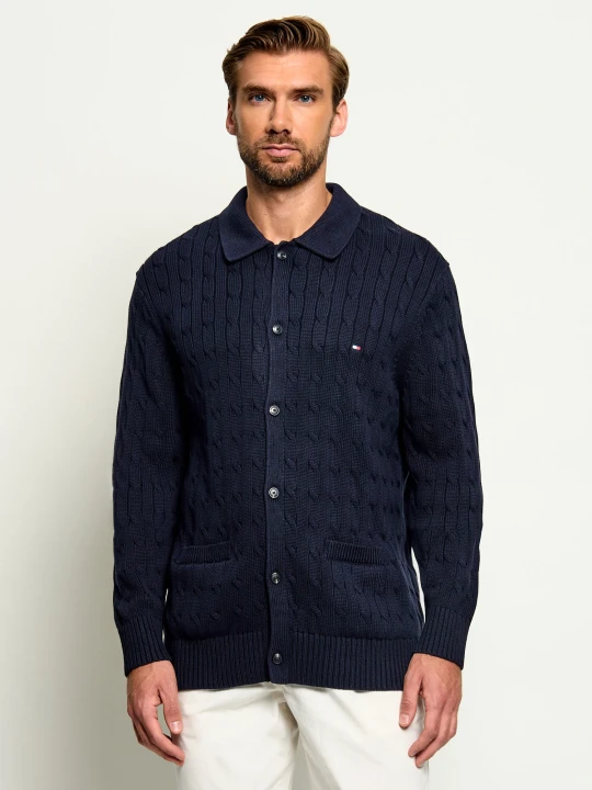 Zdjęcie produktu Tommy Hilfiger Kardigan | Regular Fit granatowy