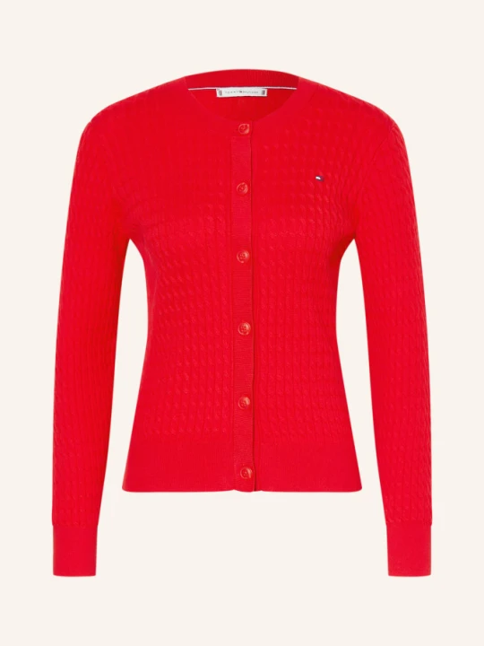 Zdjęcie produktu Tommy Hilfiger Kardigan rot CZERWONY