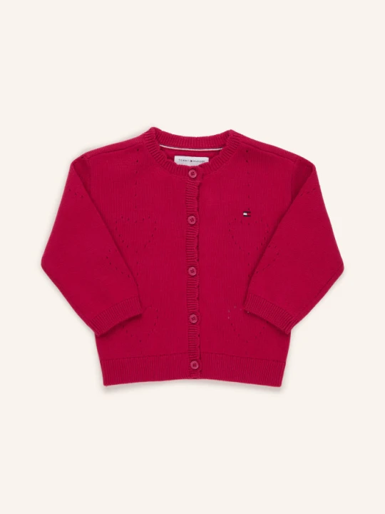 Zdjęcie produktu Tommy Hilfiger Kardigan rot FUKSJA